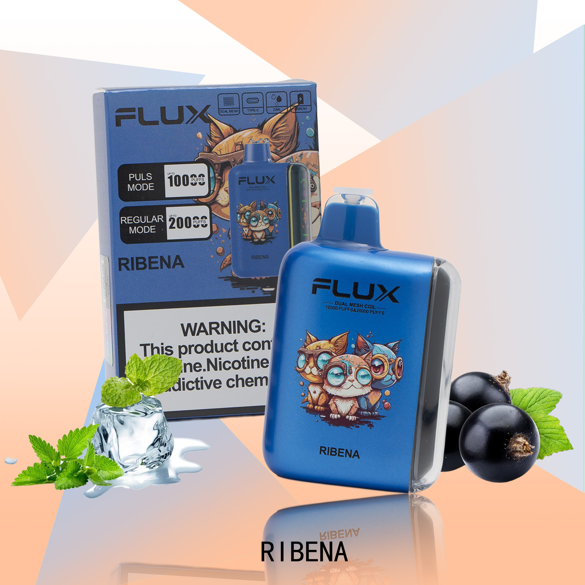 FLUX RIBENA 20000 PUFFS