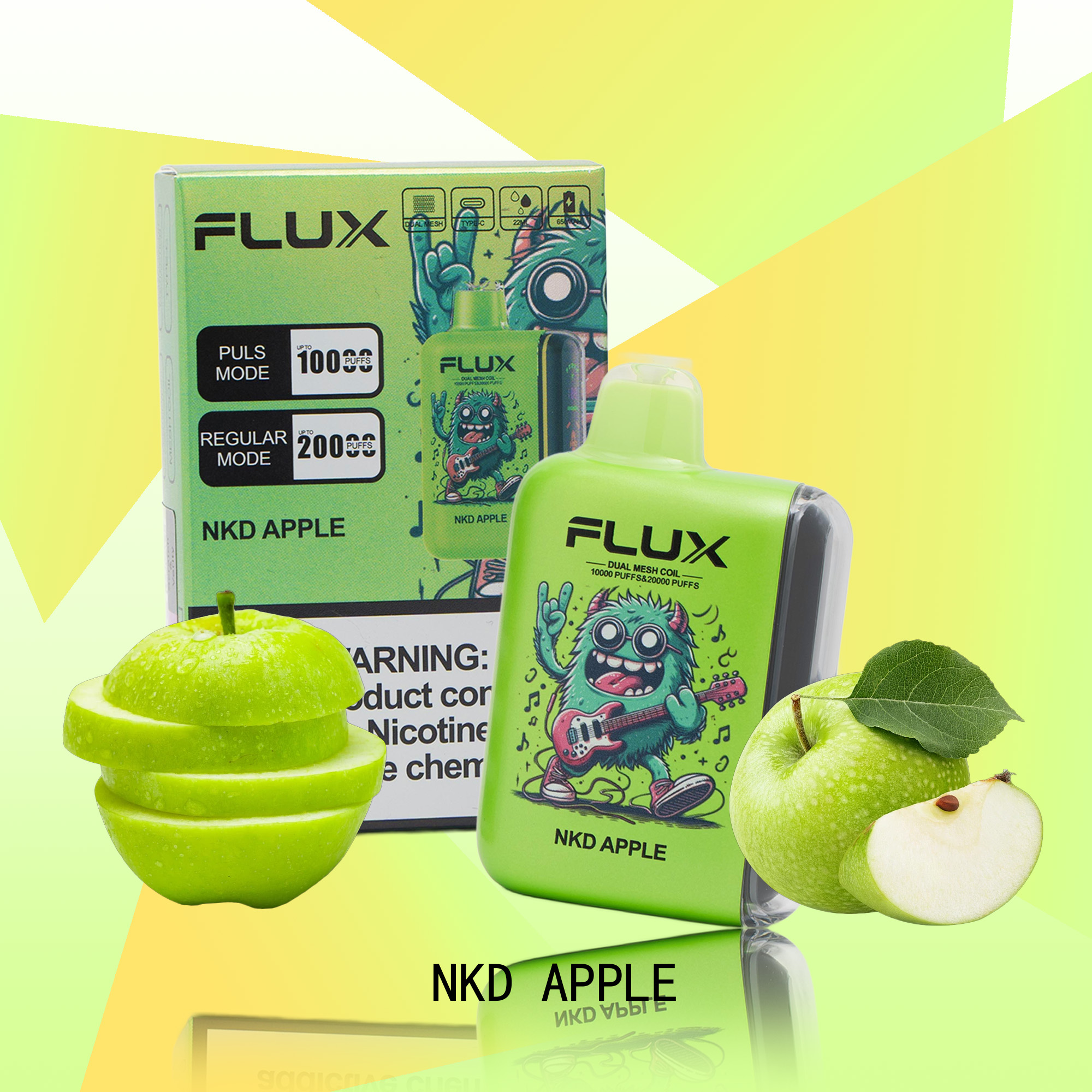 FLUX NKD APPLE 20000 PUFFS